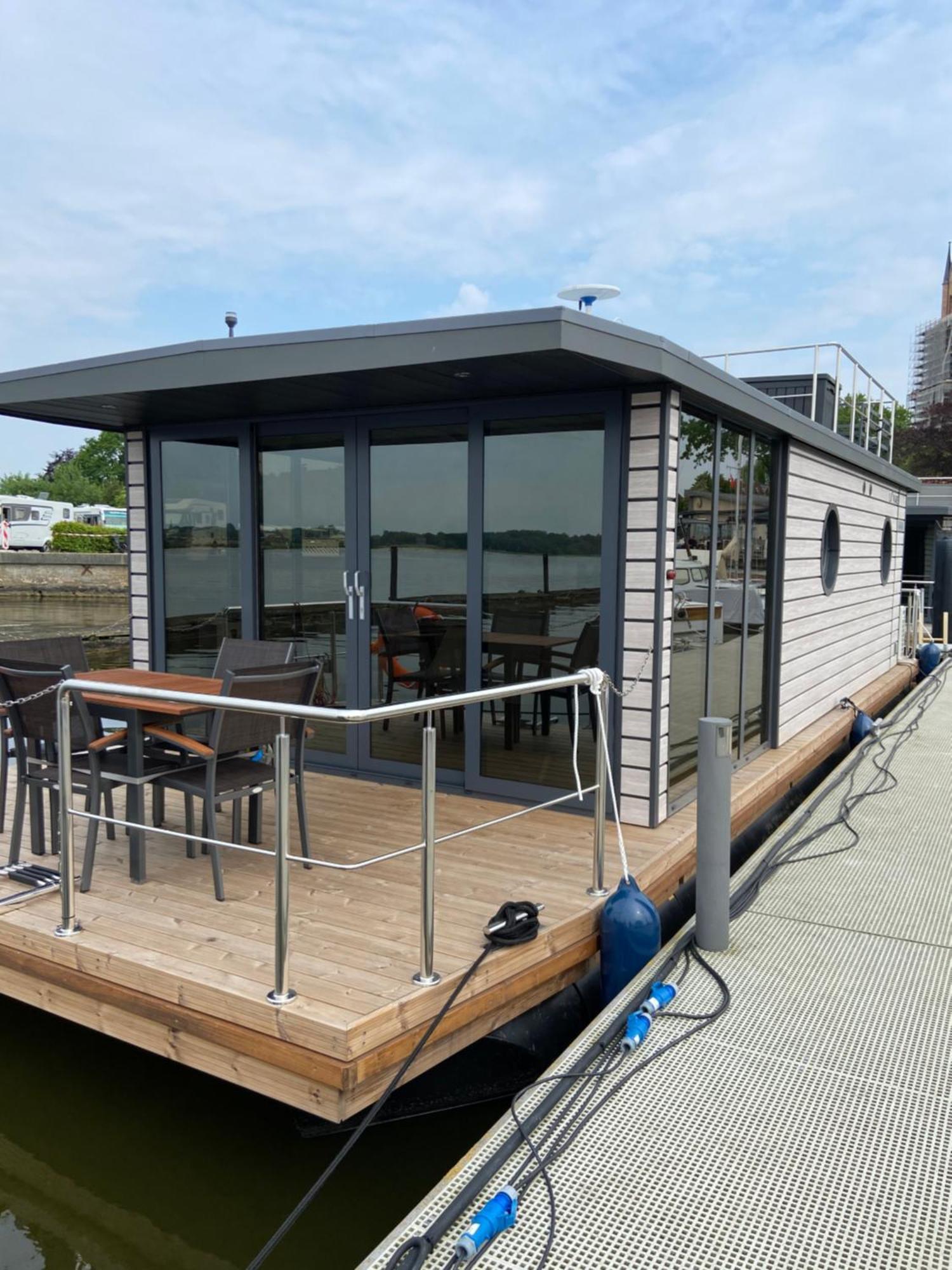 Hausboot Fjord Claudia Schleswig 호텔 외부 사진